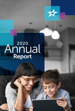 Brochure cover of our 2020 Annual Report