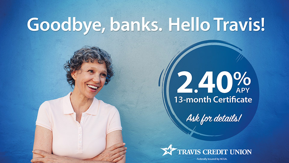 2.40% apy 13-month Certificate