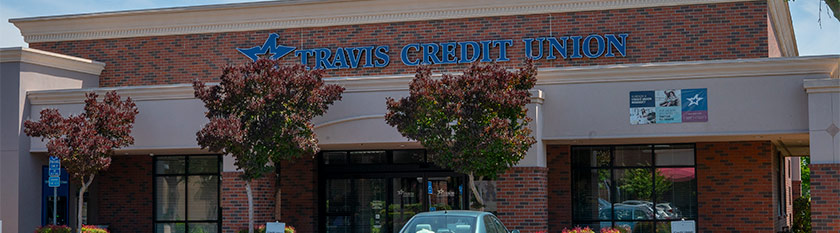 Photo of Green Valley branch, mobile view banner, Travis CU,