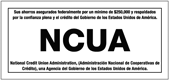 Esta Cooperativa de Crédito está asegurada federalmente por la Administración Nacional de Cooperativas de Crédito.