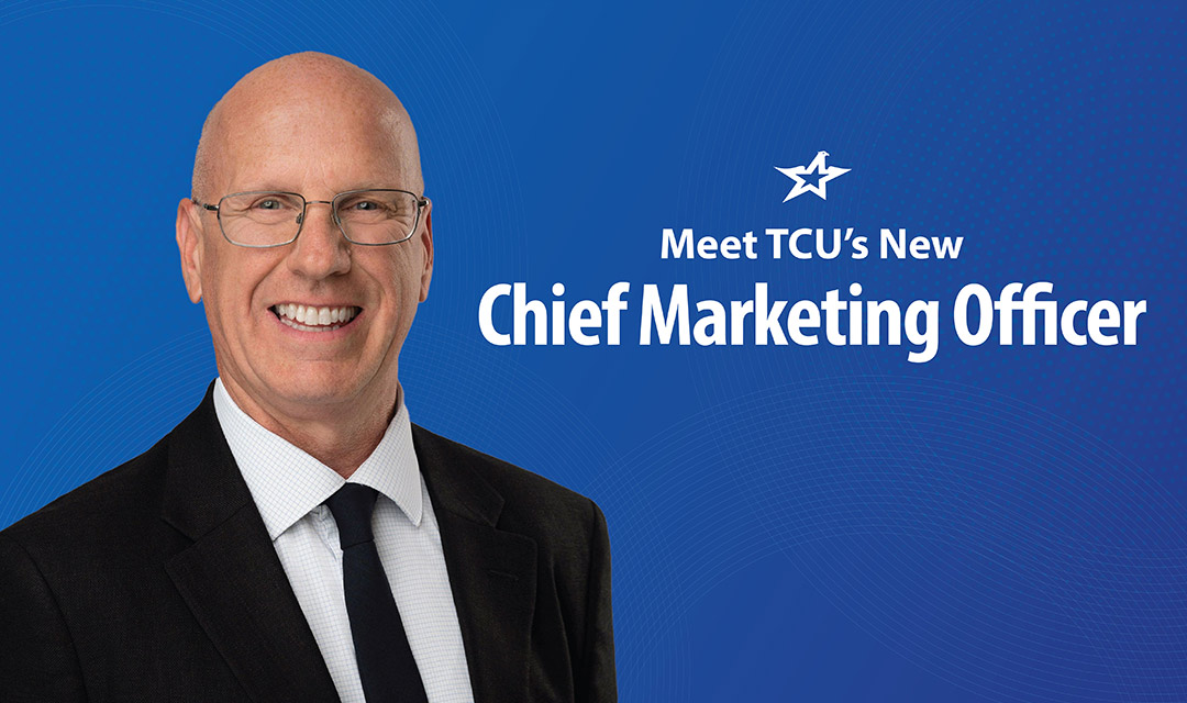 portrait of Doug Marshall, Senior Vice President and Chief Marketing Officer, Travis Credit Union