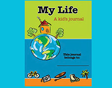 My Life, a kid's journal, cover thumbnail