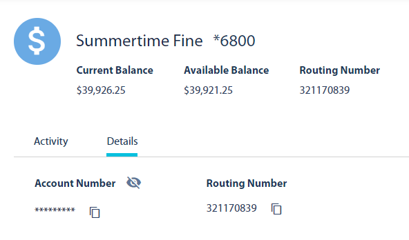 Account Routing numbers, account management, digital banking, Travis CU