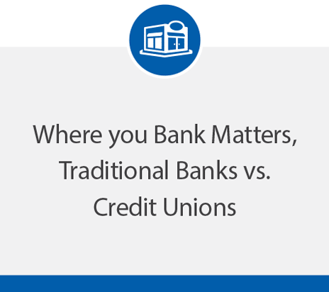 Read our latest blog about banks vs credit unions