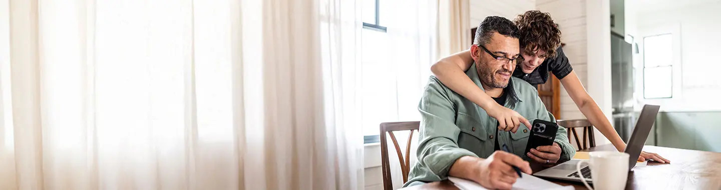 Fighting fraud, photo banner, Travis CU,