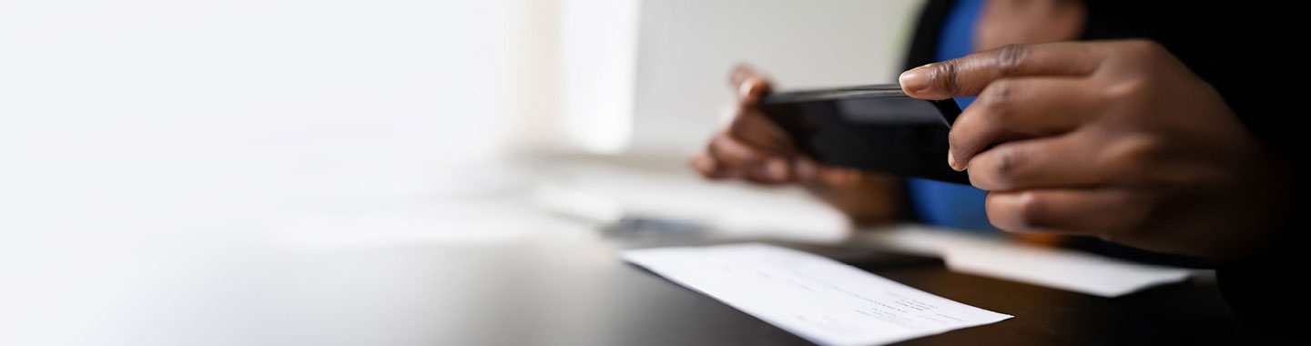 How to deposit multicheck with the TCU mobile app, April 2025, TCU,
